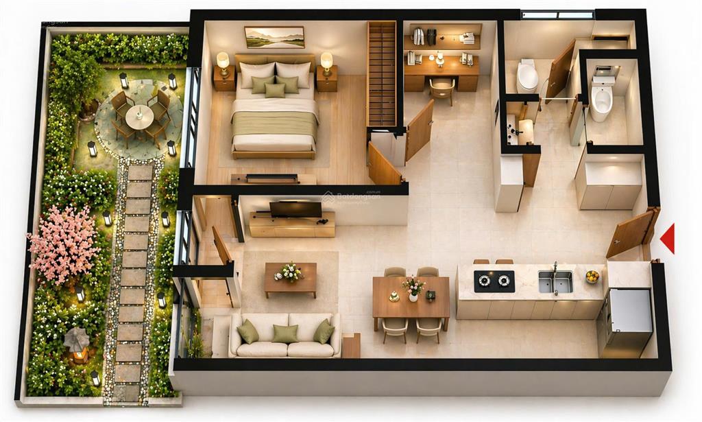 Hiếm có căn sân vườn cuối cùng tại dự án fours dn giá 2ty6 diện tích 70m2 hướng đông nam, pháo hoa