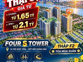 10 căn nổi bật giá từ 1ty6 căn hộ sun fours tower tòa f2 tổng chiết ck đến 16%, thanh toán 4 năm
