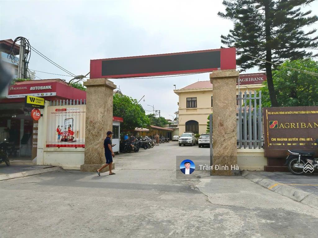 Bán đất tặng nhà 2t nguyễn thượng hiền, tt vân đình, 54m2, view sông, 4.1 tỷ ứng hòa, hà nội