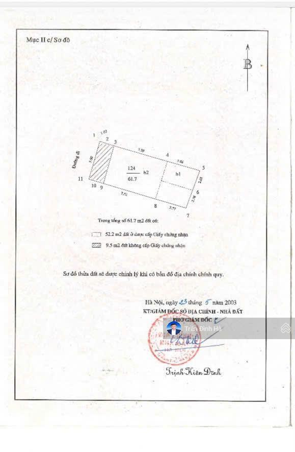 Đất mặt phố vương thừa vũ, dt62m2, mt5m, 31.5 tỷ thanh xuân
