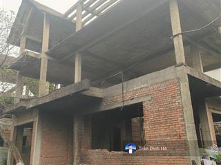 Biệt thự xây thô 4t khu đtm cầu bươu, 292m2, mt 12m, 48 tỷ thanh trì