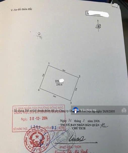 Biệt thự 4t vườn đào d5, phú thượng, tây hồ dt230m2, mt13m, 147 tỷ.  0914 766 ***
