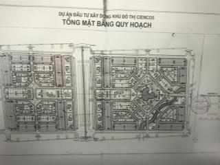 Chính chủ cần bán 100m2 tại khu a cenco5 mê linh hà nội giá 4,8 tỷ