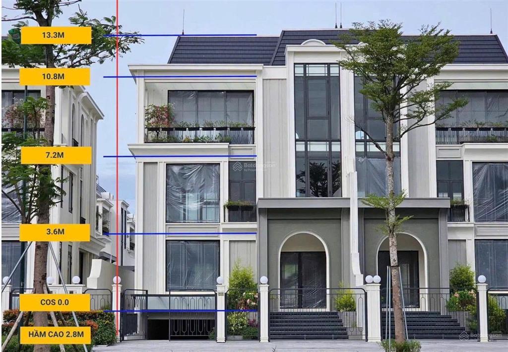 Bán biệt thự khu p ciputra view công viên sân golf, giá chỉ 52 tỷ