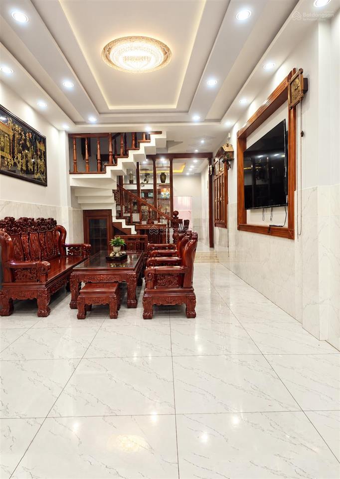 Nhà mặt tiền đường số 5, khu tên lửa, 4x20m, 3 tầng, sân thượng, chỉ 9.5 tỷ tl