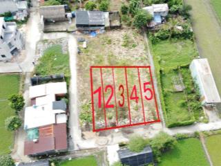 5 lô f0 đường huỳnh thị quyến, 107m2 full thổ, đường ô tô, xây tự do