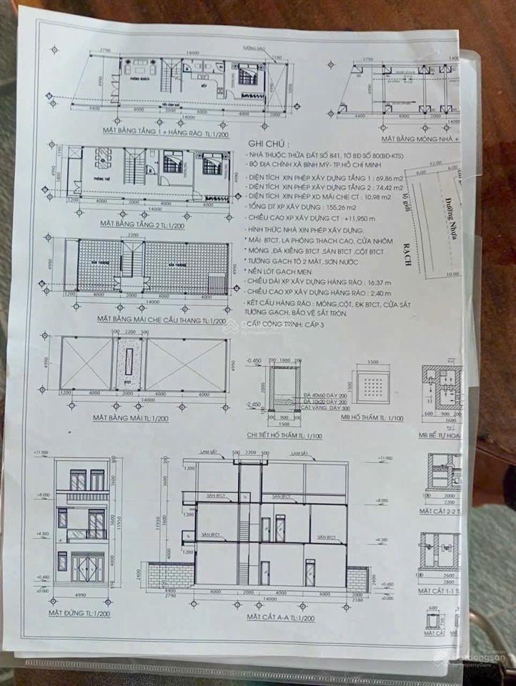 Lô đất mặt tiền kênh nhà vuông xã bình mỹ,củ chi,sổ riêng,121m2 tặng giấy phép xây dựng