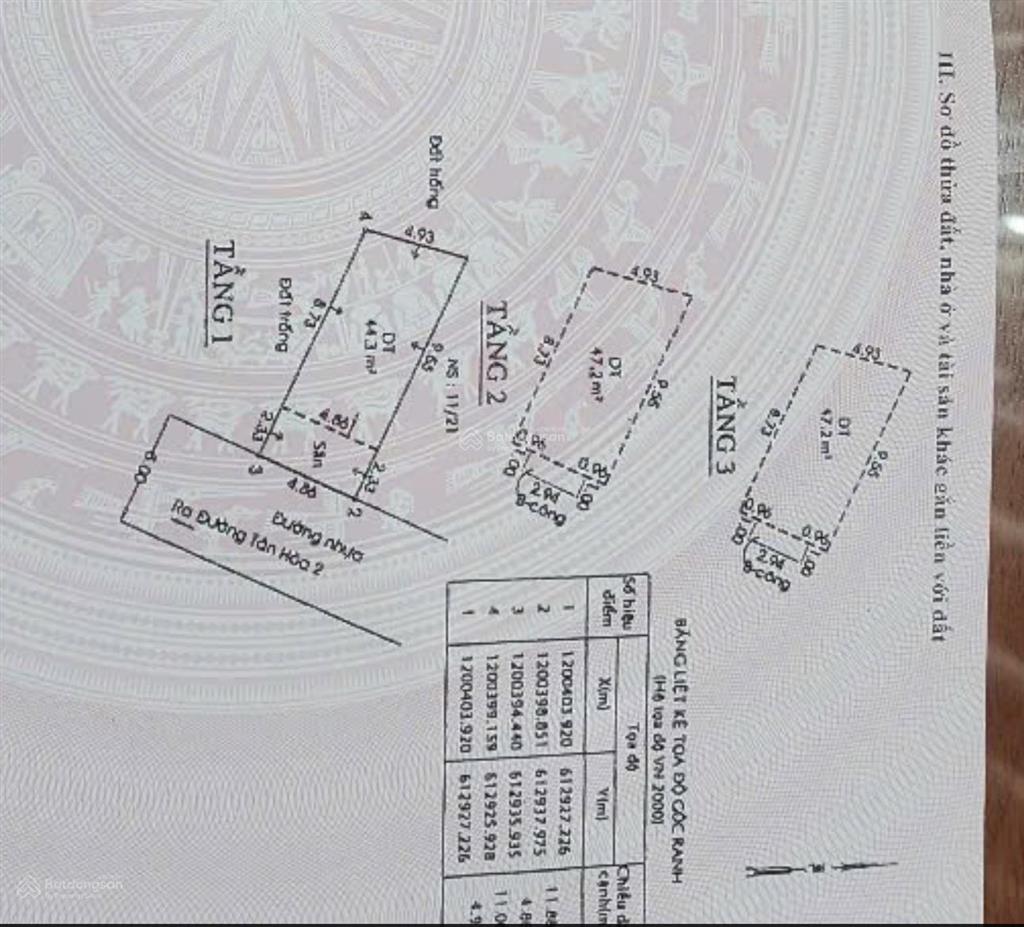 Nhà 3 tầng lê văn việt  hiệp phú  5,7 tỷ
