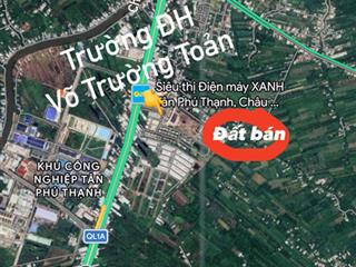 Cần bán 150m sao trường đh võ trường toản,kế khu cn tân phú thạnh,đường oto giá 690tr  0906 949 ***