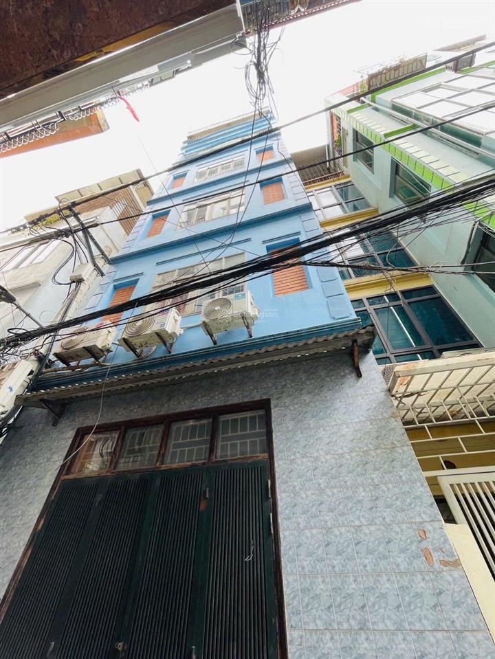 Tầm tiền hiếm khu vực nhà kim giang  hoàng mai 30m x 6 tầng x mt 4,4m  lô góc thoáng sáng