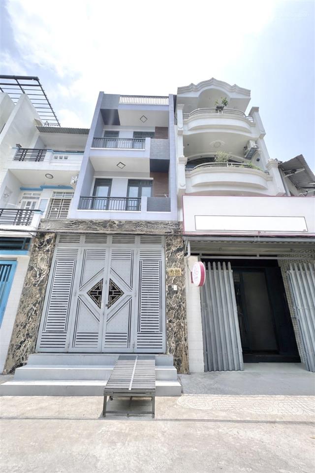 Bán nhà 4 tầng  kdc nam hùng vương  hẻm 6m thông, 722 ( 4*17m )