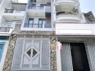 Bán nhà 4 tầng  kdc nam hùng vương  hẻm 6m thông, 722 ( 4*17m )