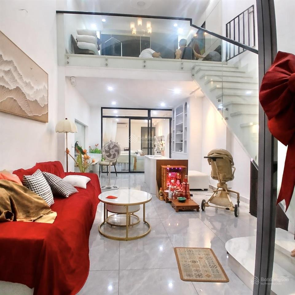 Bán nhà 4 tầng  kdc nam hùng vương  hẻm 6m thông, 722 ( 4*17m )