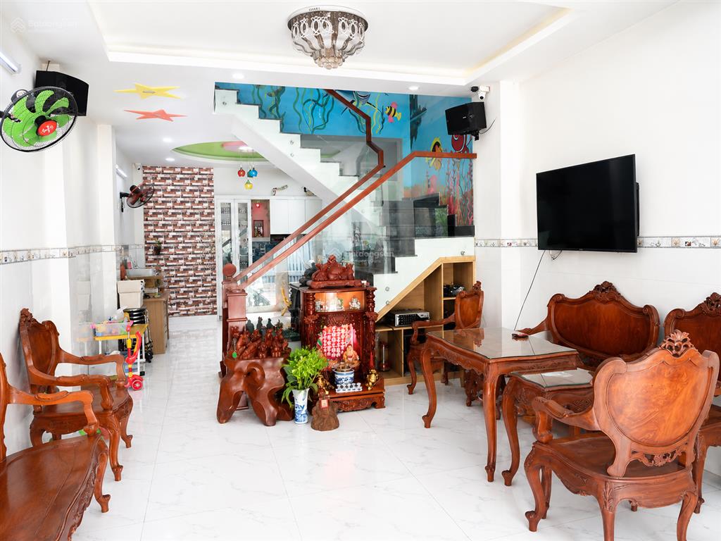 5 tầng  tân hòa đông  phan anh  giáp q6  78m2 = 4.5x17m  đường 8m kinh doanh  7 phòng ngủ