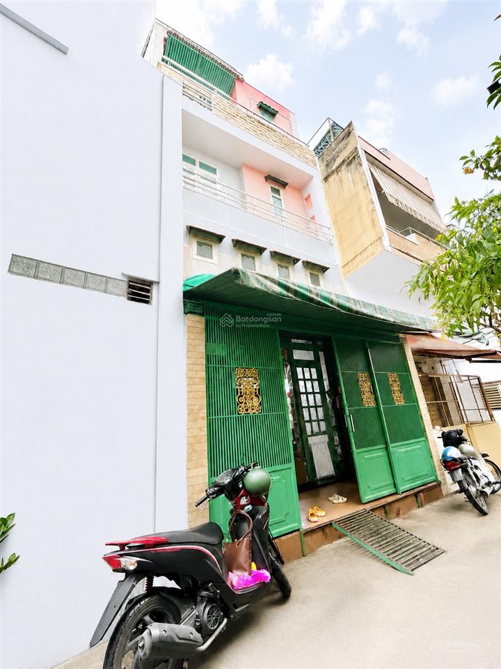 Nhà 4 tầng  gần chợ bình tiên  ngang lớn 5m  hẻm xe tải 5m  1 sẹc thẳng tắp  tiện cải tạo mới