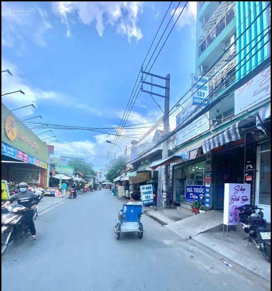 Mặt tiền kinh doanh gần chợ  kinh dương vương  sinco  sau aeon tên lửa  84m2 (4x21m)