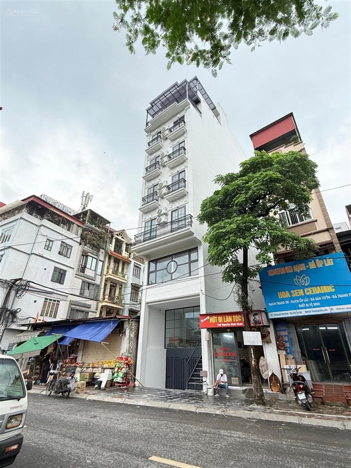 Mặt ngõ hoàng quốc việt  cầu giấy, apartment 9 tầng mới  dòng tiền 200 triệu/tháng 80m2 chỉ 55 tỷ