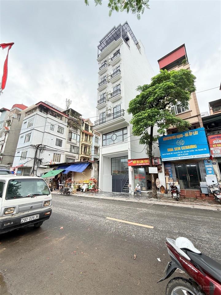 Mặt ngõ hoàng quốc việt  cầu giấy, apartment 9 tầng mới  dòng tiền 200 triệu/tháng 80m2 chỉ 55 tỷ