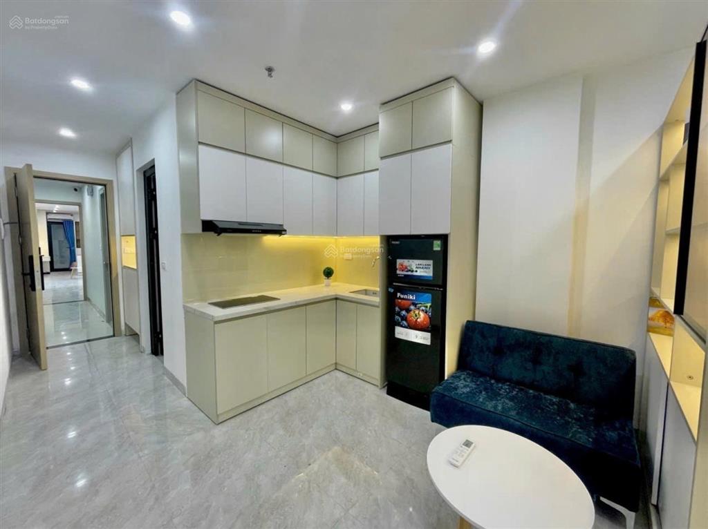 Toà nhà 155m² 8 tầng mt 6.4m 24 căn hộ cao cấp, 220tr/tháng. ngõ ô tô tránh, gần đsq mỹ chỉ 58.5 tỷ
