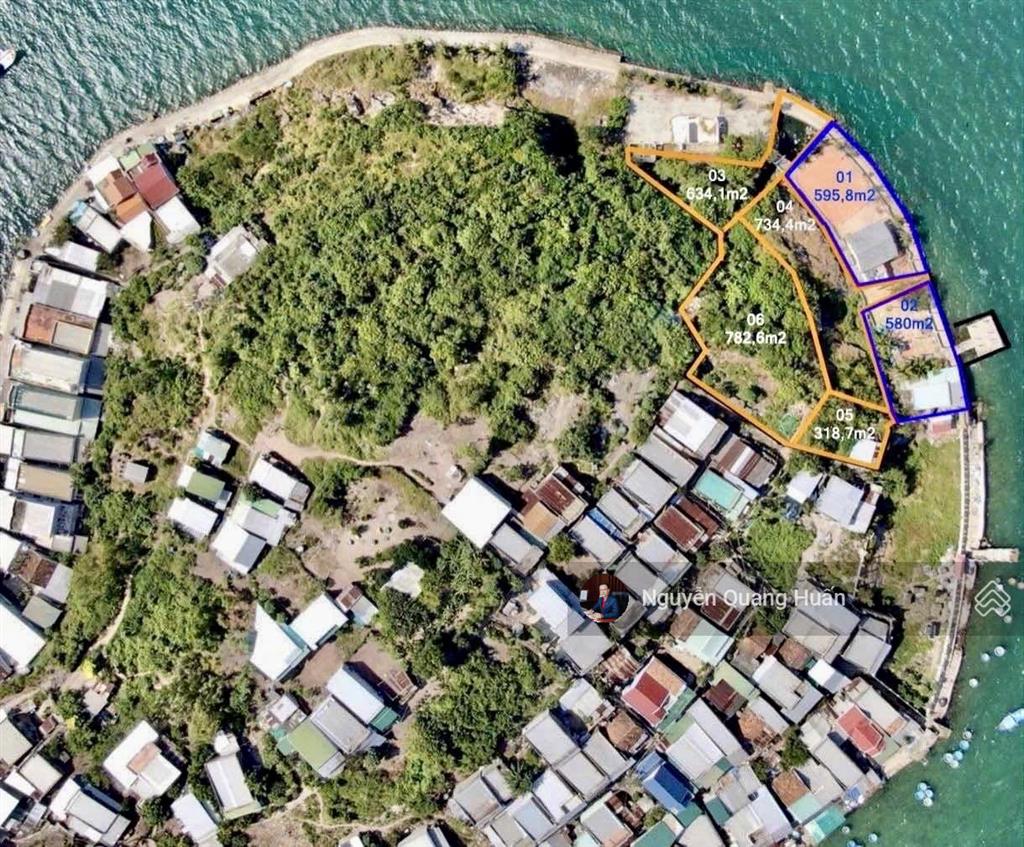 Mặt tiền đường bờ kè biển, đảo trí nguyên (hòn miễu) phường nha trang