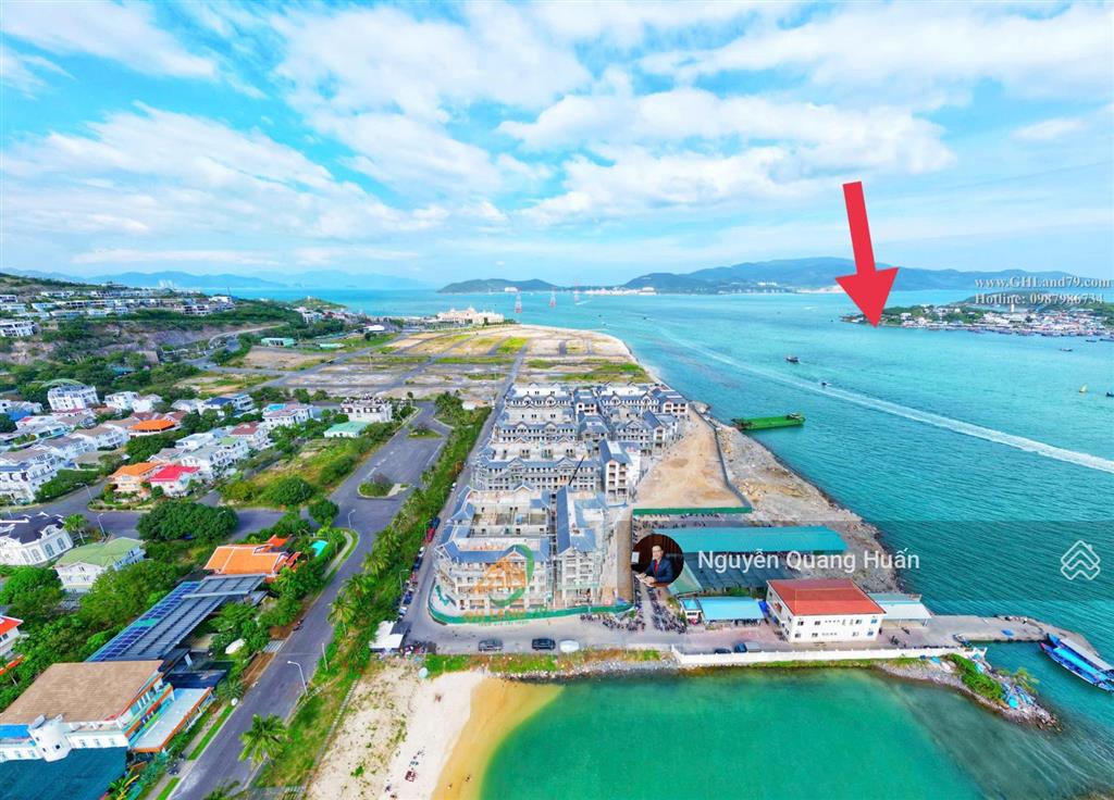 Mặt tiền đường bờ kè biển, đảo trí nguyên (hòn miễu) phường nha trang