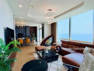 Bán căn góc nha trang center view trực diện biển 164,6 m2, 3pn + 2wc, đầy đủ nội thất