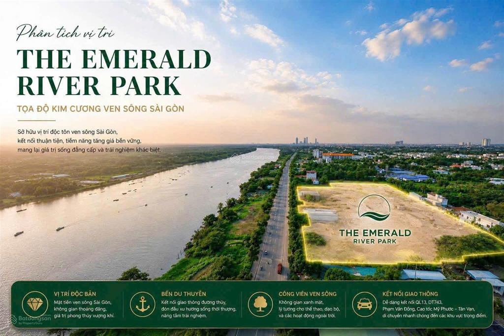 Emerald river park chính thức nhận booking 30 triệu/suất không mua hoàn 100% theo chính sách cđt