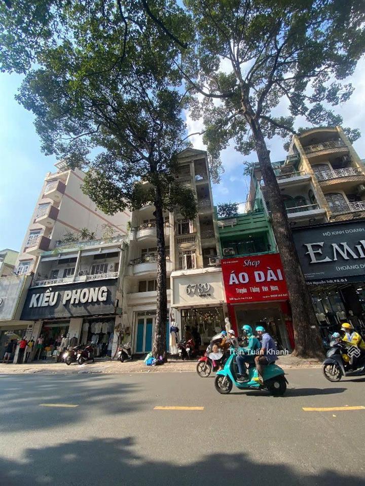 Bán nhà 2 mặt tiền nguyễn trãi, quận 5, dt 4x16m, kết cấu 6 tầng vừa hoàn công giá bán 38 tỷ
