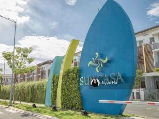 Bán shophouse suncasa hoà phú trục chính