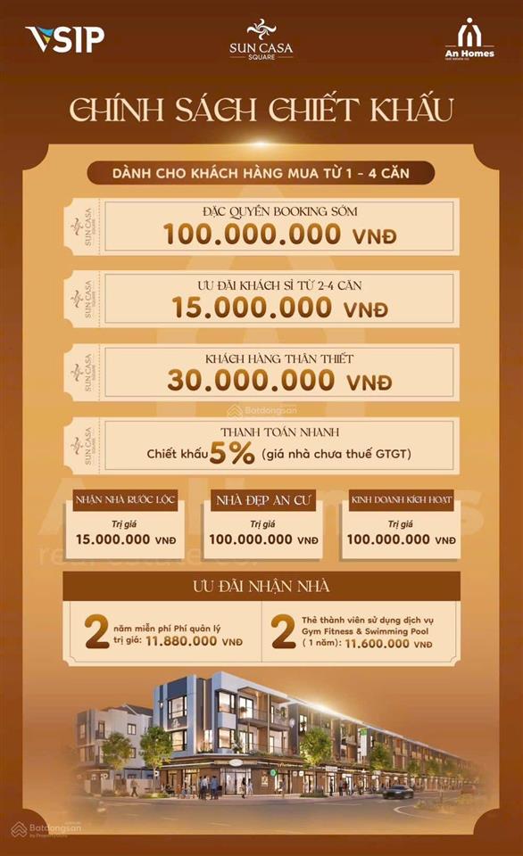 Vsip mở bán giai đoạn 3 suncasa square