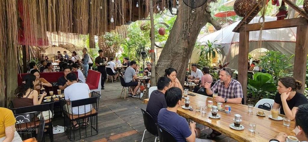 Sang quán cafe 1000m2 mặt tiền hà huy giáp  quận 12, giáp sông sài gòn, thuê mặt bằng chỉ 4 triệu