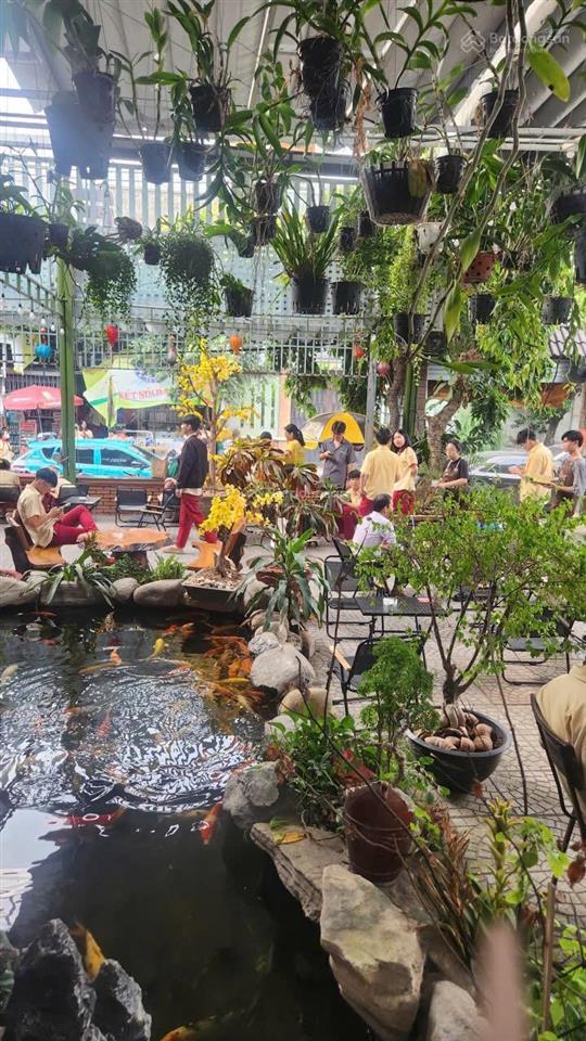 Sang nhượng quán cafe 1000m2 đường số 42  gò vấp, tiền mặt bằng chỉ 7 triệu/tháng, lợi nhuận cao
