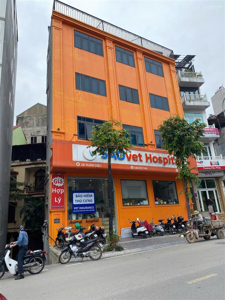Cho thuê nhà mặt phố xuân diệu  tây hồ  125m2  5 tầng  mt 12m  alo 0396 835 ***