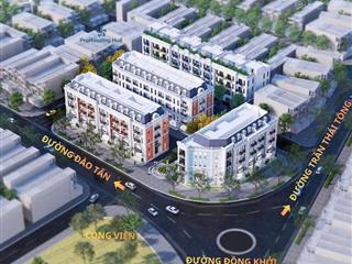 Shophouse mặt phố kinh doanh số 1 tại huế (đào tấn diamond city)  không ngập lụt