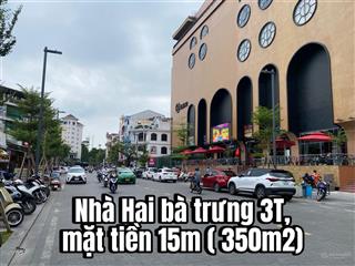 Cho thuê nhà hai bà trưng 3 tầng, mặt tiền (15m  350m²) 7x (tr)