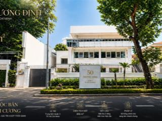 Chủ cần bán gấp biệt thự góc số 50 trương định, quận 3dt21x45m 816m2 đất3 tầngkhu long mạch
