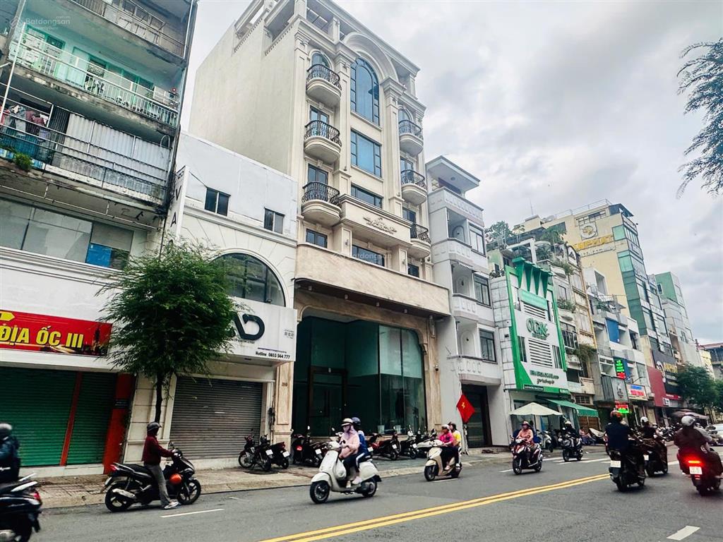 Giảm 20 tỷ! góc 2mt võ văn tần, q3  7x14m, nở hậu 12m, 4 tầng  hđt 105 triệu  giá 65 tỷ