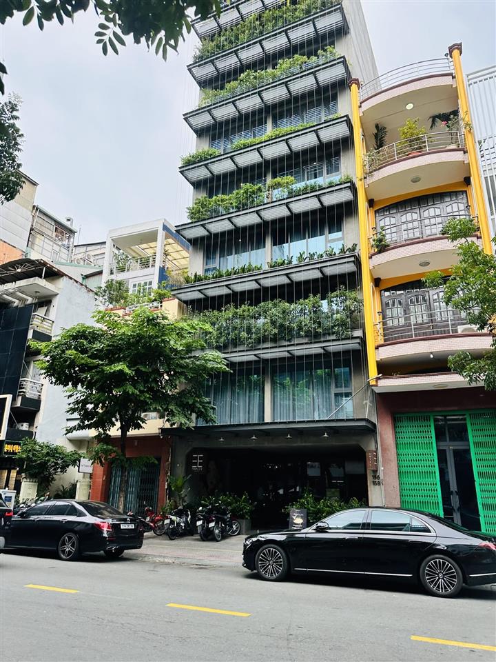 Tòa nhà mặt tiền ký con ,phường bến thành1 hầm 9 tầng hiện đại cách chợ bến thành 200msiêu vị trí