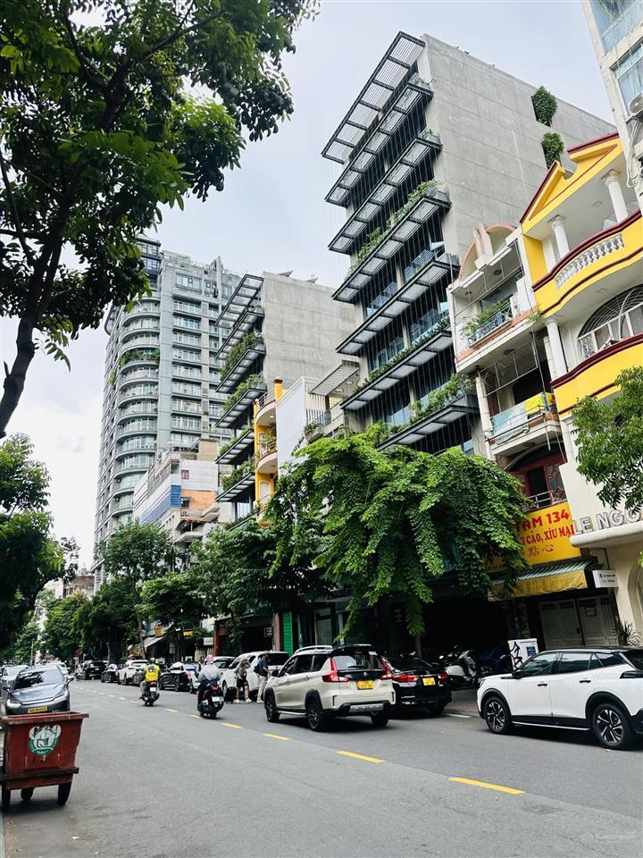 Tòa nhà mặt tiền ký con ,phường bến thành1 hầm 9 tầng hiện đại cách chợ bến thành 200msiêu vị trí