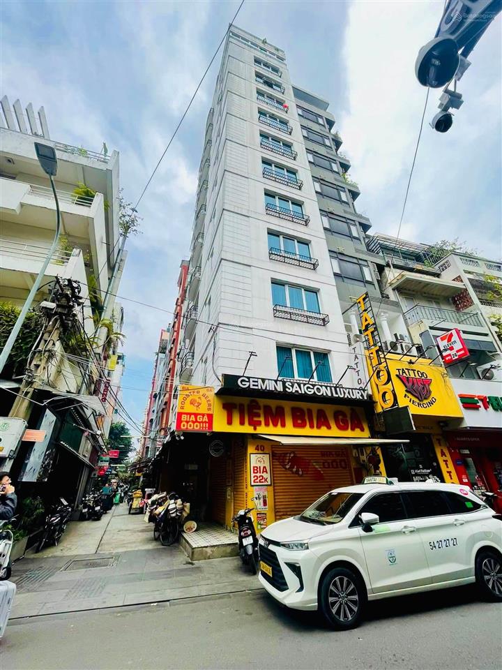 Khách sạn 12 tầng căn góc 2 mặt tiền bùi viện, p. bến thànhdòng tiền 300 triệu/thánggiá75 tỷ!