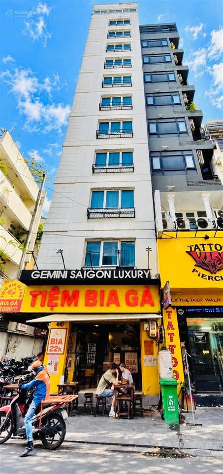 Khách sạn 12 tầng căn góc 2 mặt tiền bùi viện, p. bến thànhdòng tiền 300 triệu/thánggiá75 tỷ!