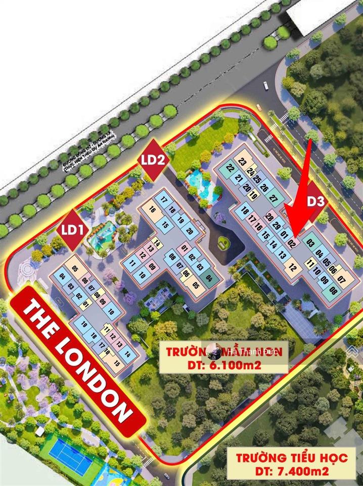 Căn 1n london giá hời thị trường vinhomes ocean park