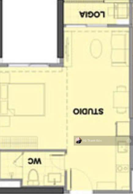 Tặng lại 400 triệu cho chủ mới căn studio the lon don