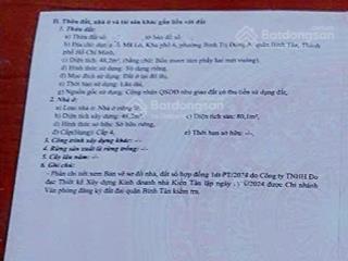 Bán nhà hxh đường mã lò bình tân 4x12m giá 4 tỷ 3.bt1.61