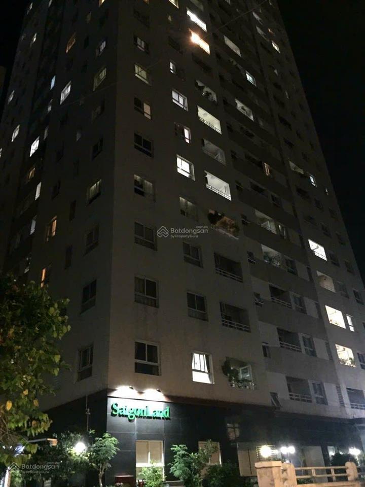 Bán gấp chung cư saigonland, 2pn 1wc lầu cao thoáng