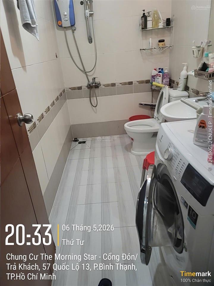 Bán gấp chung cư thuê chung cư the morning star 2pn 2wc, ntcb lầu cao thoáng