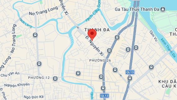 Tòa nhà đường nguyễn xí p. 26 bình thạnh diện tích 9x27m hầm 7 tầng giá 43 tỷ hđt 176tr/tháng