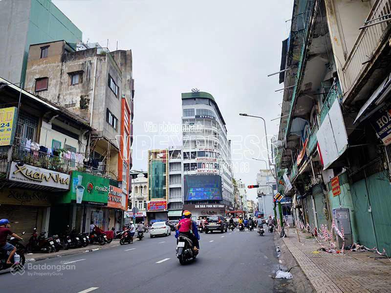 Bán khuôn đất xây tòa nhà đường nguyễn thị thập diện tích 10x30m ctxd hầm 8 tầng giá 68 tỷ