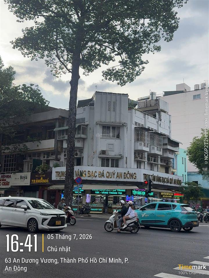 Khan hiếm góc 2 mặt tiền an dương vương & nguyễn duy trinh hđt 300tr/tháng 8x15m kc 4t. giá 73 tỷ