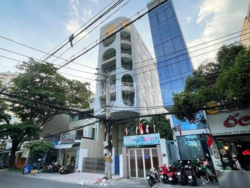 Bán tòa chdv điện biên phủ p17 bình thạnh dt 10x19m hầm 7 tầng, 45 tỷ thu nhập 300tr/tháng